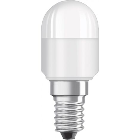 Mattierte LED-Glühbirne mit Miniröhre E14, 2,3W, warmweiß.