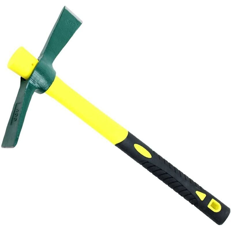 Mattock houe Micro pioche Outil de Hache Jardinage désherbage Mini pioche en Acier poignée en Fibre de Verre Arbre pioche pioche Outil de Ferme de