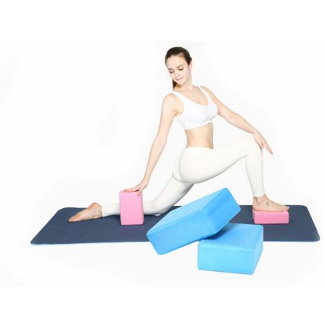 Mattone Yoga Block Blocchi Schiuma Pilates Palestra Workout Aerobica Ginnastica