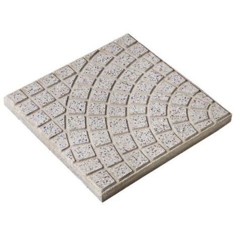 MATTONELLA A VENTAGLIO GRIGIO 40X40