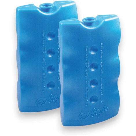 Mattonella ghiaccio 400 gr lunga durata set 2 pezzi GiòStyle