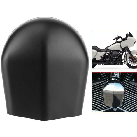 Mattschwarze Motorradhupenabdeckung für Touring-Modelle 1993-2018, kompatibel mit Originalhupen