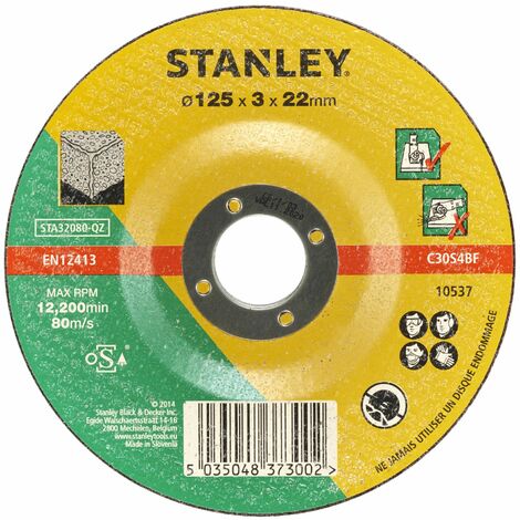 Mauerwerk-Trennscheibe ø 125 mm.  STANLEY STA32080-QZ