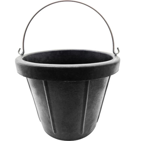 JR MOTOCULTURE Mauerwerkseimer aus Gummi 12L mit Tragegriff - JR MACKITPRO2