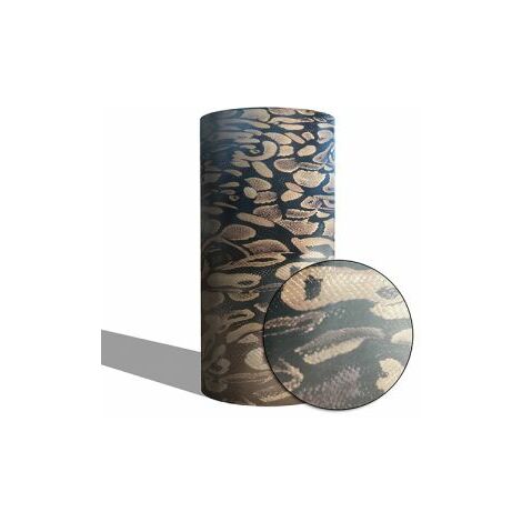 MAUK Carbon Folie Auto- Küchen- Folie Leopard skin vinyl 