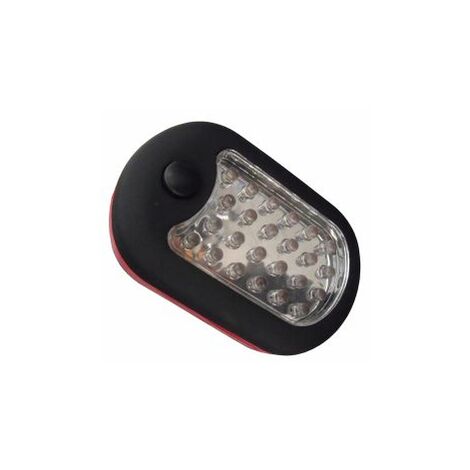 Mauk LED Werkstatt Lampe Leuchte Taschenlampe 24 + 3 LED's mit Haken und Magnet
