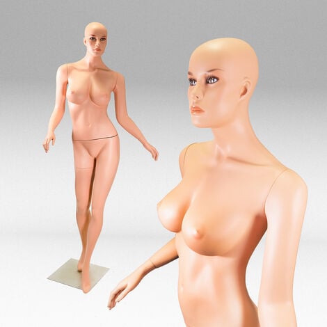 Mauk Schaufensterpuppe Puppe weiblich ohne Perücke - Körpergröße ca. 170 cm