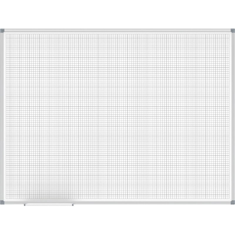 Maul - Tableau quadrillé standard, blanc, quadrillage 10 x