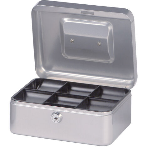 Maul 19200 Geldkassette (B x H x T) 200 x 90 x 170 mm Silber
