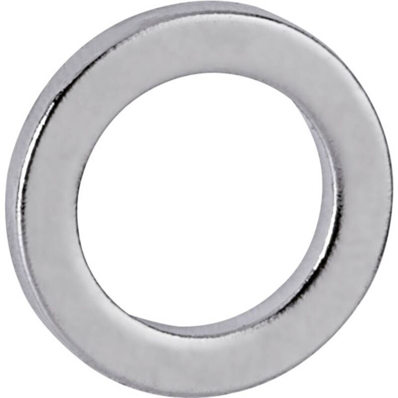 Maul Aimant Néodyme (Ø x H) 12 mm x 1.5 mm anneau argent 10 pc(s) 6168396 Maul Aimant Néodyme (Ø x H) 12 mm x 1.5 mm anneau argent 10 pc(s) 6168396