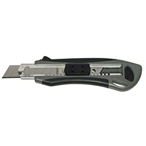 MAUL Cutter Profi, 18 mm, mit 2 Ersatzklingen, Softgrip
