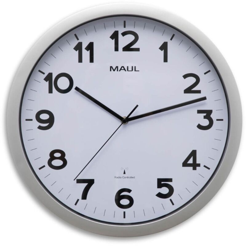 MAUL, Horloge murale MAULstep, plastique, horloge