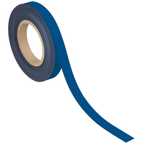 MAUL Kennzeichnungsband magnetisch, 20 mm x 10 m, Farbe blau