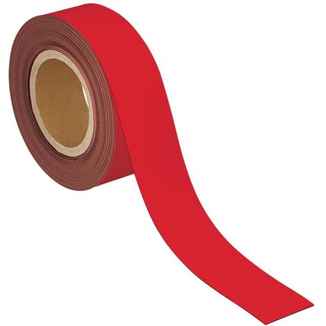 MAUL Kennzeichnungsband magnetisch, 5 cm x 10m, rot