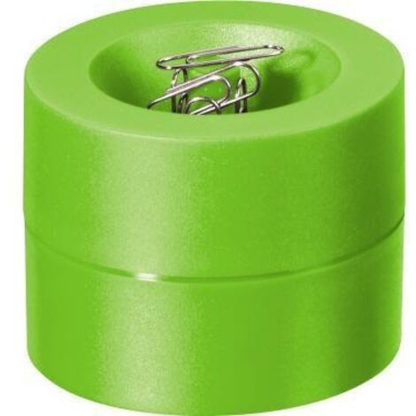 MAUL Klammernspender MAUL MAULpro 7,3 x 6 cm (D. x H) mit Klammer Kunststoff hellgrün