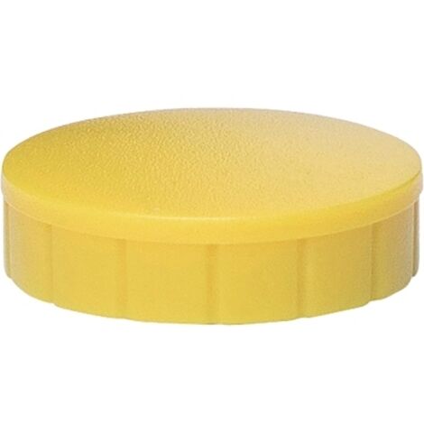 MAUL Magnet MAUL MAULsolid 24mm 0,6kg Kunststoff gelb 10 St./Pack.