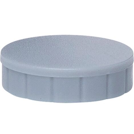 MAUL Magnet MAUL MAULsolid 24mm 0,6kg Kunststoff grau 10 St./Pack.