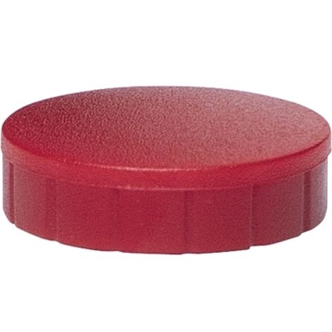 MAUL Magnet MAUL MAULsolid 24mm 0,6kg Kunststoff rot 10 St./Pack.