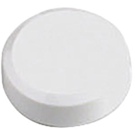 Maul Magnet MAULpro (Ø x H) 20 mm x 8 mm rund Weiß 20 St. 6176102