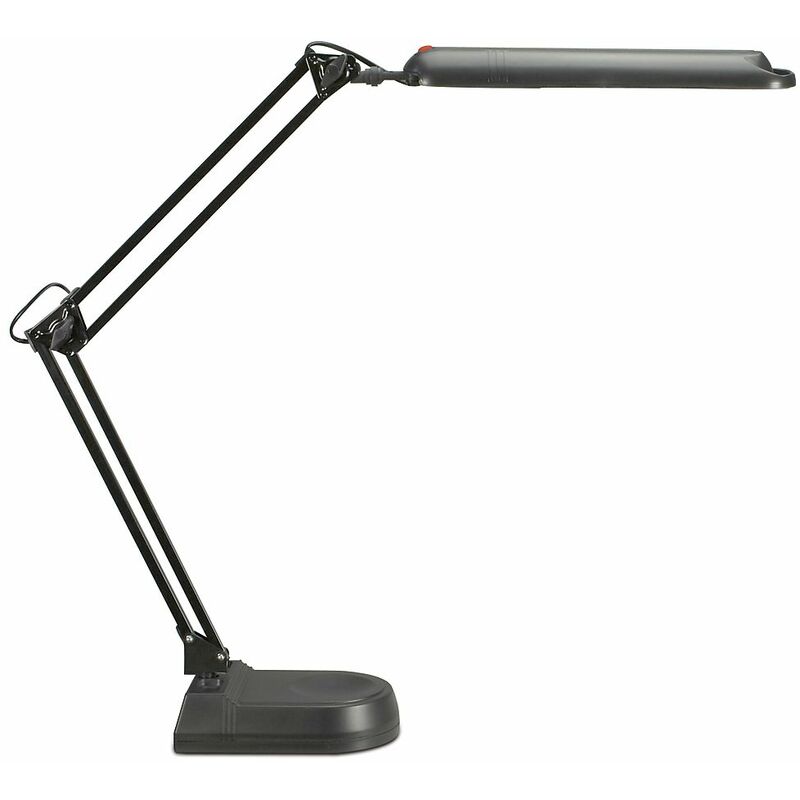MAUL – Lampe économe 11 W - avec pied, noir - Coloris: Noir