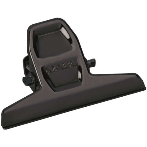 MAUL PINCE À PAPIER MAULPRO - LARGE CLIP DE FERMETURE - LARGEUR DE SERRAGE : 1,2 CM - RESSORT TRÈS SOLIDE - TEST À LONG TERME -