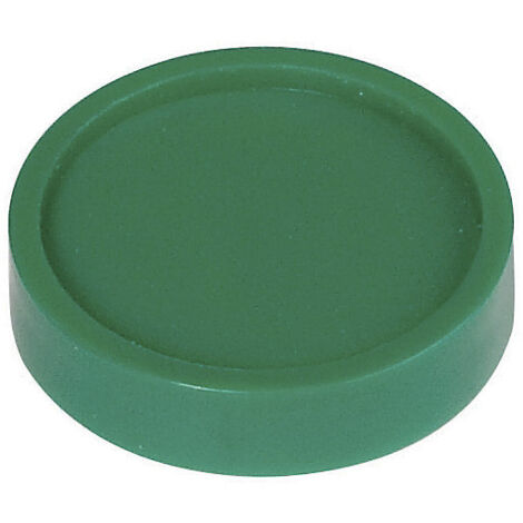 MAUL, Plots magnétiques ronds, Ø 30 mm, lot de 100, vert