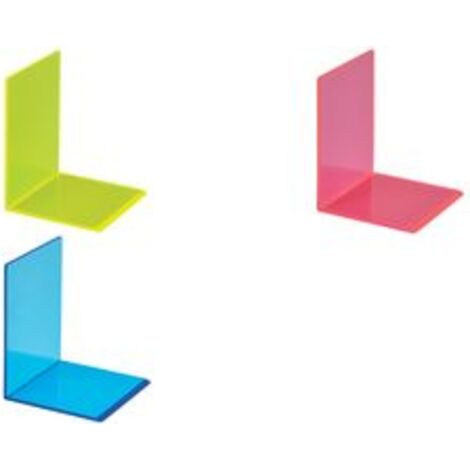 Maul Supporto per libri in acrilico blu neon