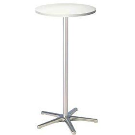 MAUL  Tavolo alto  Ø 600 mm  altezza 1100 mm  telaio argento