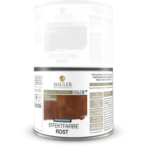 1919 BY MAULER Mauler Effektfarbe Rost Grundierung 0,25 L