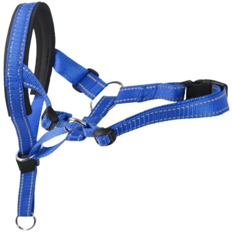 Maulkorb für Haustiere, 36–50 cm, blau