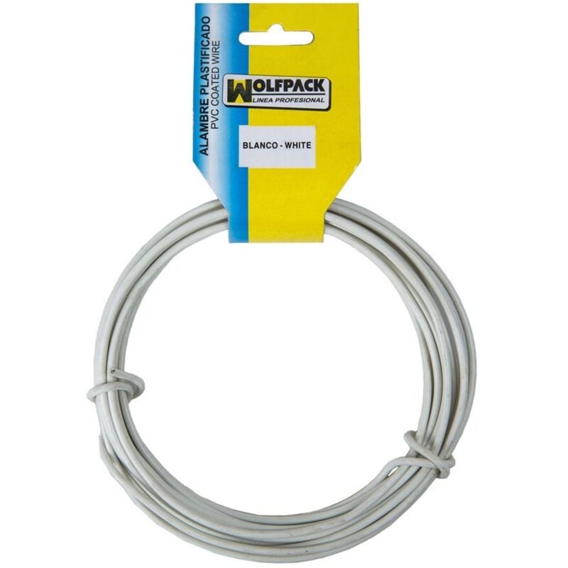 Filo Plastificato (Rotolo 5 Metri) Bianco n°