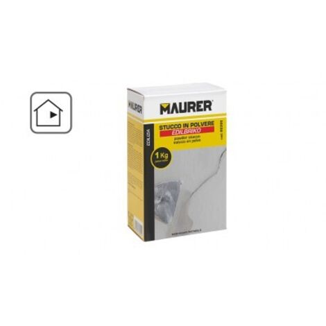 Maurer 14010335-Edil stuccatura interna (scatola da 1 kg