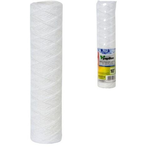 MAURER 4012020 Wasserfilterpatrone Wicklung 10", Harz, mehrfarbig, 1 Stück (Pack of 1)