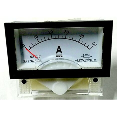 MAURER des-98683 Amperometro per Carica batterie codice 07170031 Modello 98486, Multicolore