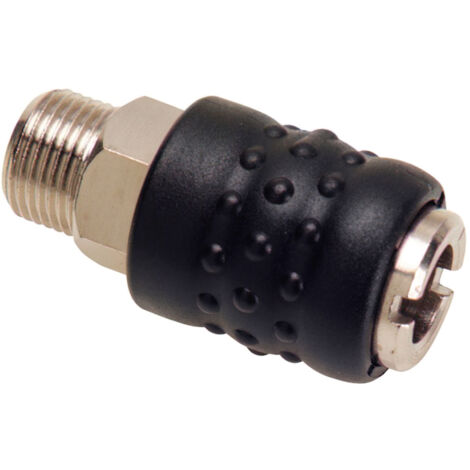 MAURER - Enchufe Rapido Macho 3/8 (Blister 1 Pieza)