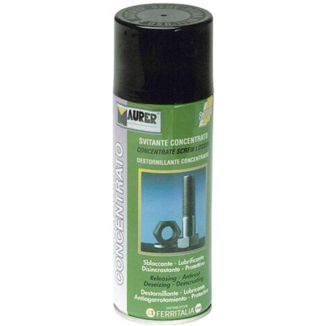 MAURER spray desbloqueador 400 ml. , Spray desbloqueador   bote 400 ml.- Desbloqueador.- Afloja rápidamente tuercas, tornillos y pernos bloqueados por el óxido o la pin