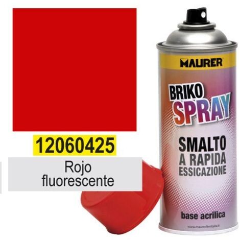 MAURER - Spray Fluorescent Red 400 ml.