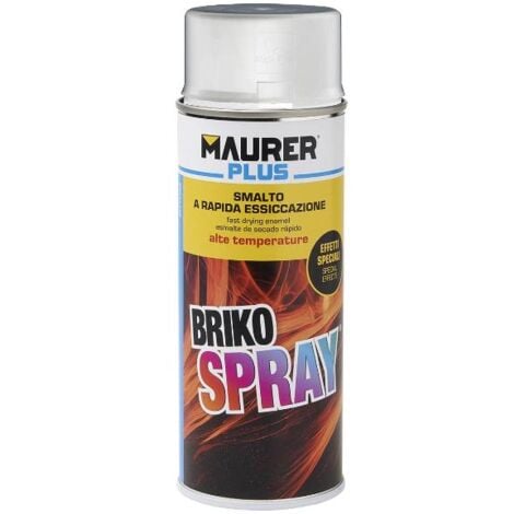 MAURER Spray pintura resistente altas temperaturas blanco 400 ml.