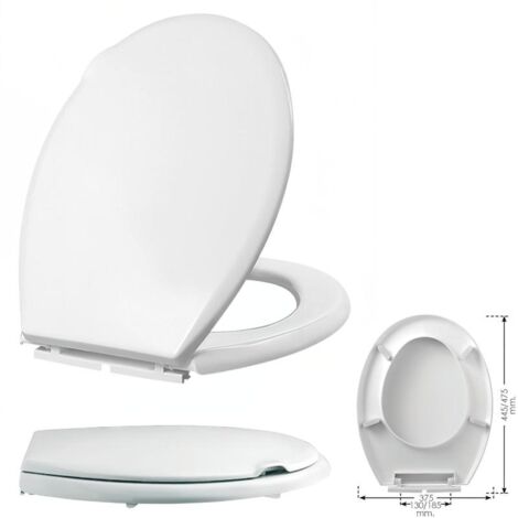 MAURER tapa wc  especial , Asiento wc.- Especial.- Compatible con la mayoría WC.   - Color blanco.- Articulo conocido como: asiento w.c. asiento water, tapa