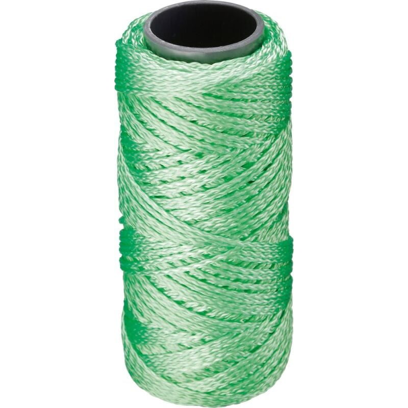 

Cordeles albañil PP fluorescente 1,3mm 50m verde Overmann