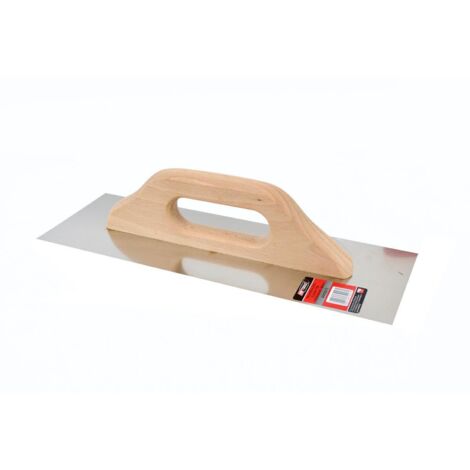 Maurerwerkzeug awtools 480 mm Edelstahlklinge ergonomischer Holzgriff
