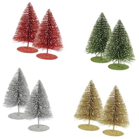MAURY'S ALBERELLI DECORATIVI DA TAVOLO IN SET DA 2 PEZZI IN COLORE ASSORTITO