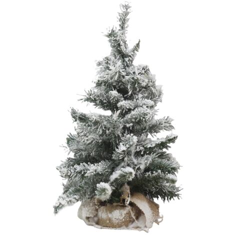 MAURY'S ALBERO DI NATALE JUTA 60 CM INNEVATO