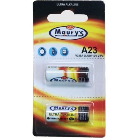 MAURY'S BATTERIE ULTRA ALKALINE 23A 2 PZ