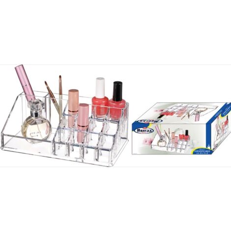MAURY'S BEAUTY PORTA COSMETICI MULTIUSO MIX 22 X 13 X H8 CM