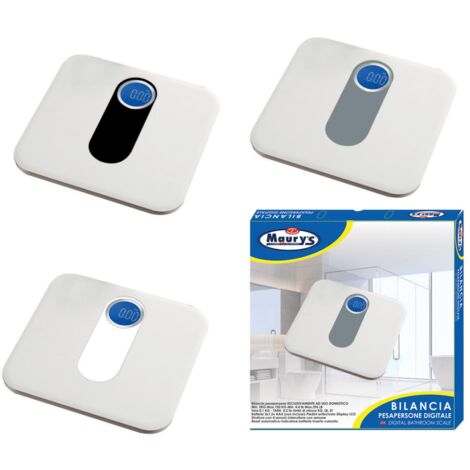 MAURY'S BILANCIA PESA PERSONE DIGITALE COLORI ASSORTITI