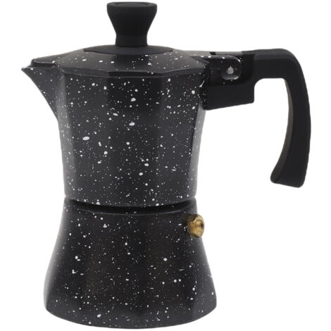 MAURY'S CAFFETTIERA MAXI STONE CON FINITURA EFFETTO PIETRA (1 TAZZA)