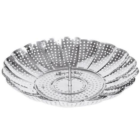 MAURY'S CESTELLO PER VAPORIERA IN ACCIAIO INOX CON DIAMETRO DA 28 CM