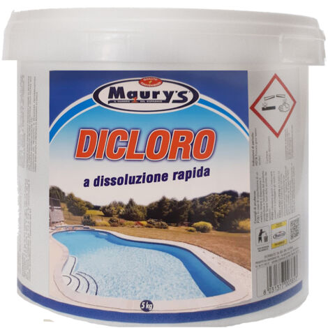 MAURY'S DICLORO 5KG TRATTAMENTO GRANULARE PER PISCINA