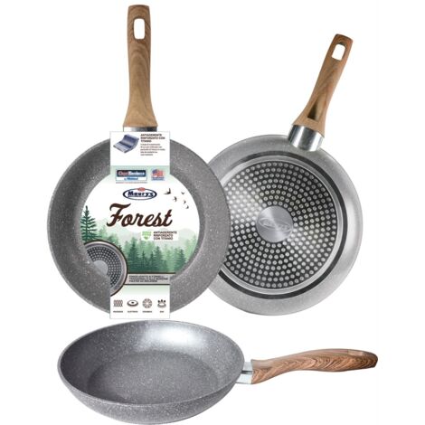MAURY'S FOREST PADELLA CON MANICO REALIZZATA IN TITANIO RINFORZATO 24 CM
